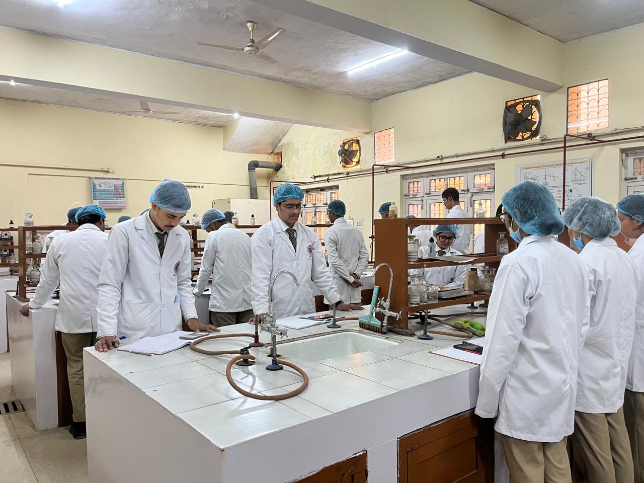 KUDOPS Students in Chemistry Lab